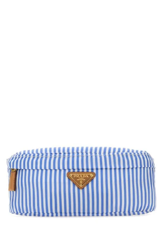 Prada Women Printed Re-Nylon Belt Bag