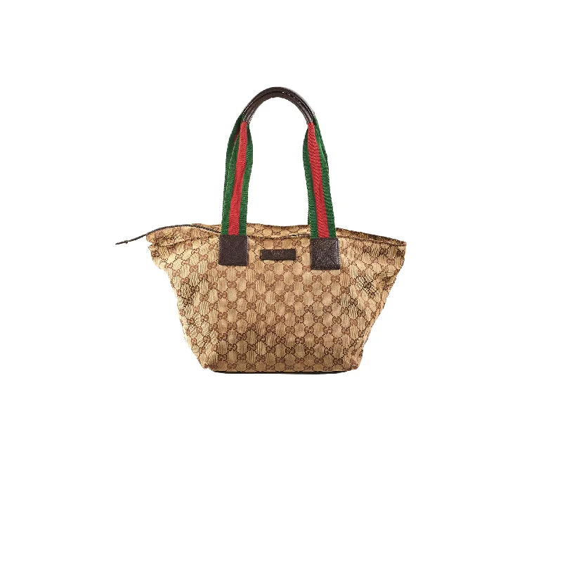 Gucci Vintage Canvas Tote