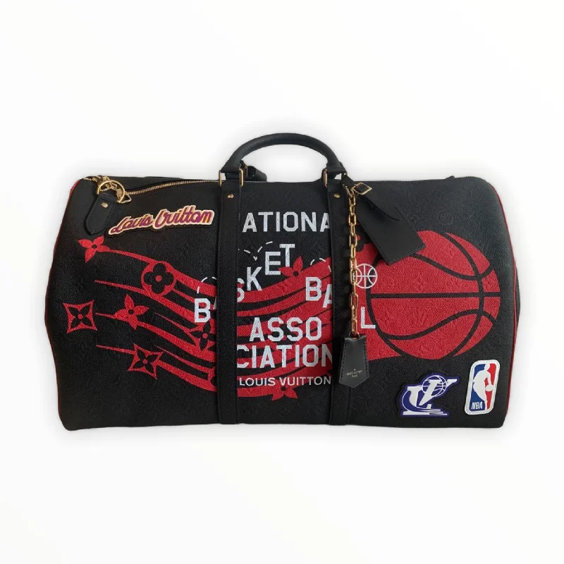 Louis Vuitton X NBA Black 50 Keepall