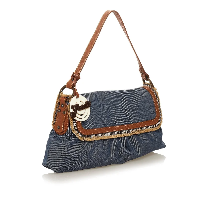 Fendi Chef Denim Shoulder Bag (SHG-34283)