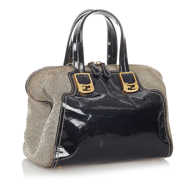 Fendi Chameleon Patent Leather Satchel (SHG-26854)