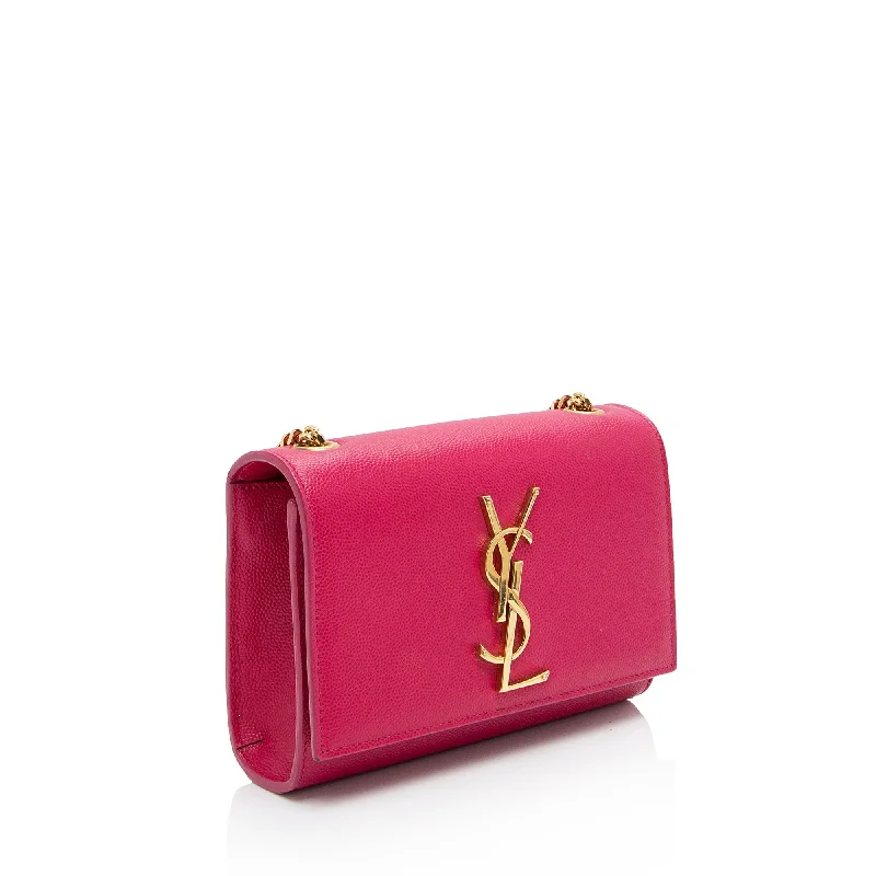 Saint Laurent Grain de Poudre Monogram Kate Small Crossbody Bag ip71h6