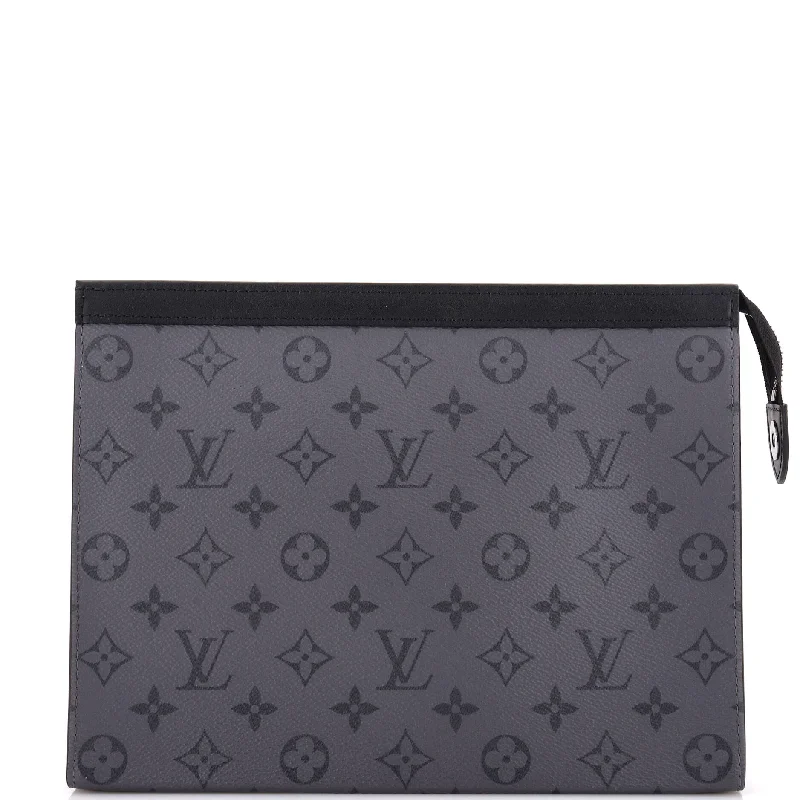 Pochette Voyage Reverse Monogram Eclipse Canvas MM