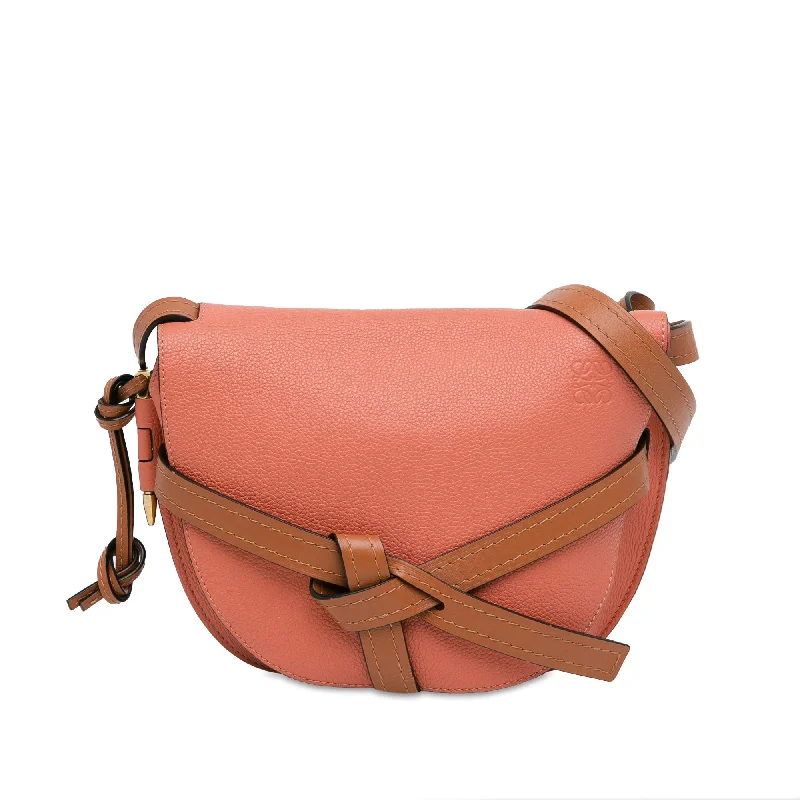 Pink LOEWE Small Gate Crossbody