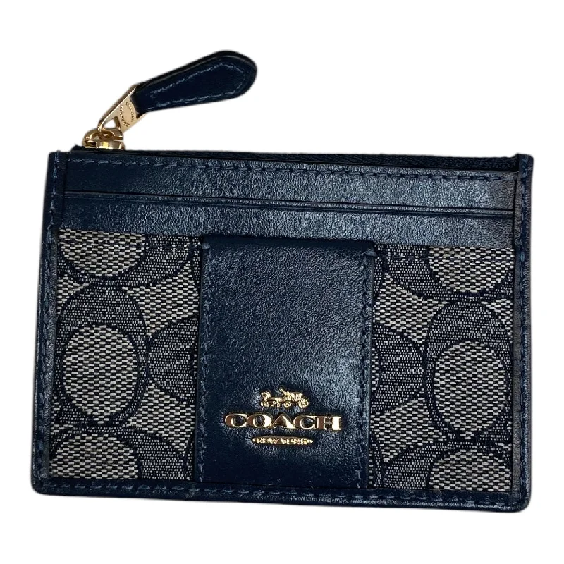 Wallet Designer By Coach, Size: Small