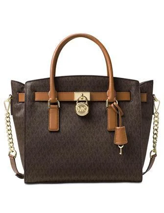 Michael Michael Kors Signature Studio Hamilton Large East West Satchel