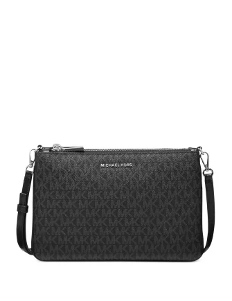 Michael Michael Kors Signature Double Pouch Crossbody