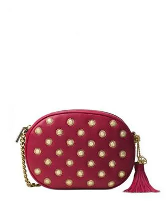 Michael Michael Kors Ginny Studded Medium Messenger