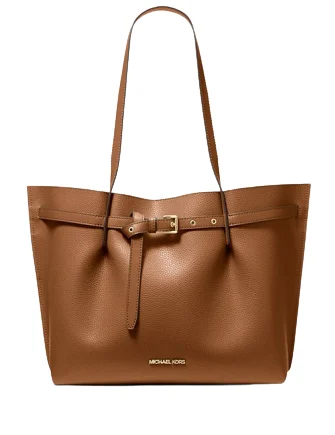 Michael Michael Kors Emilia Large Pebbled Leather Tote Bag