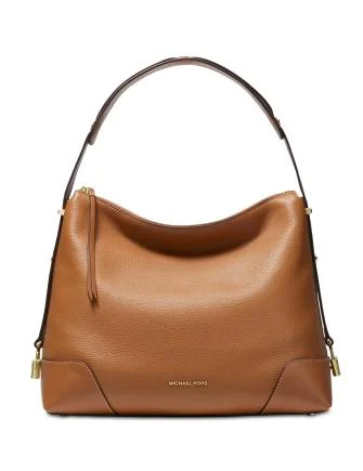 Michael Michael Kors Crosby Pebble Leather Shoulder Bag