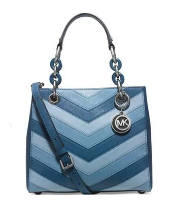 Michael Michael Kors Cynthia Chevron Small North South Satchel