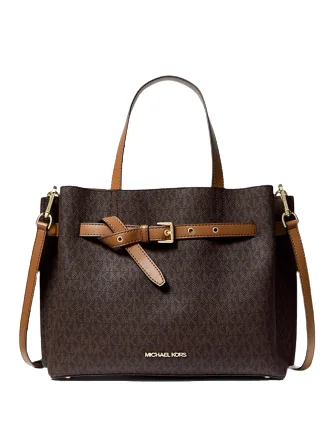 Michael Michael Kors Emilia Large Logo Satchel