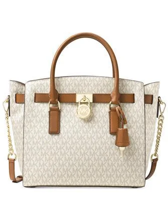 Michael Michael Kors Signature Studio Hamilton Large East West Satchel