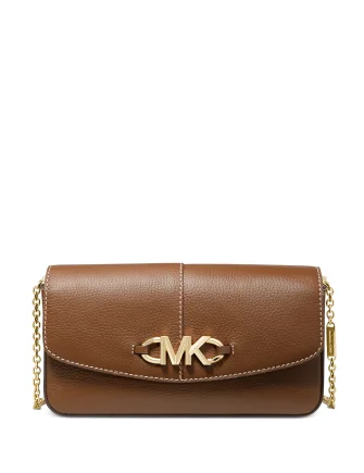 Michael Michael Kors Izzy Large Leather Clutch