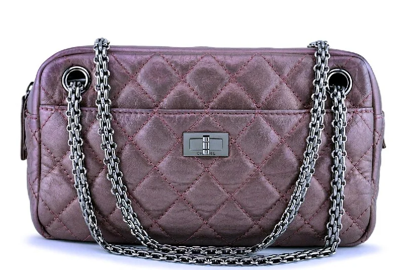 Chanel Lavender Pink Classic 2.55 Reissue Camera Case Bag