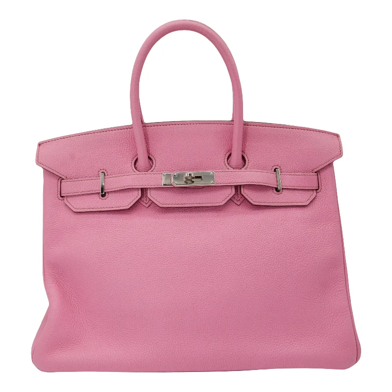 Hermès 35cm Birkin Bubblegum Togo Leather Palladium Hardware