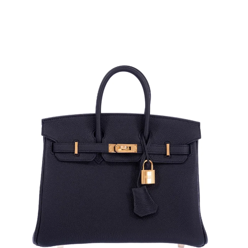 Hermès Birkin 25 Black Togo with Gold Hardware