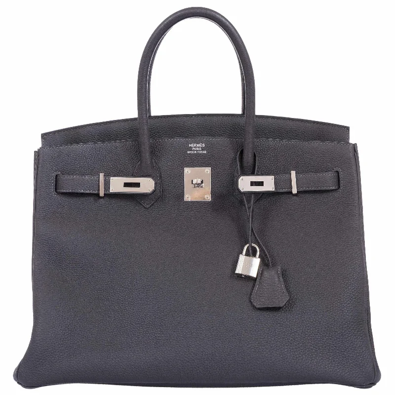 Hermès Birkin 35 Graphite Togo Palladium Hardware